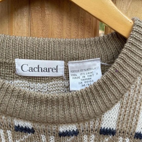 Vintage wool blend sweater - Picture 2 of 3